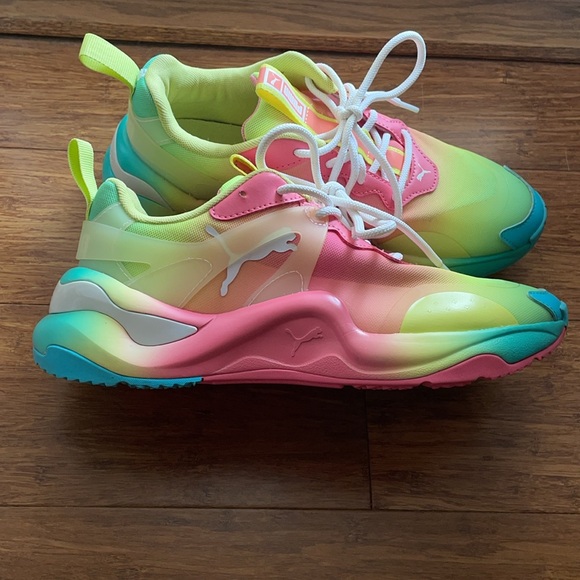 Puma FP Movement Tie Dye Rise Sneakers size 7.5 - Picture 7 of 7